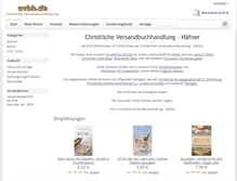 Tablet Screenshot of cvbh.de